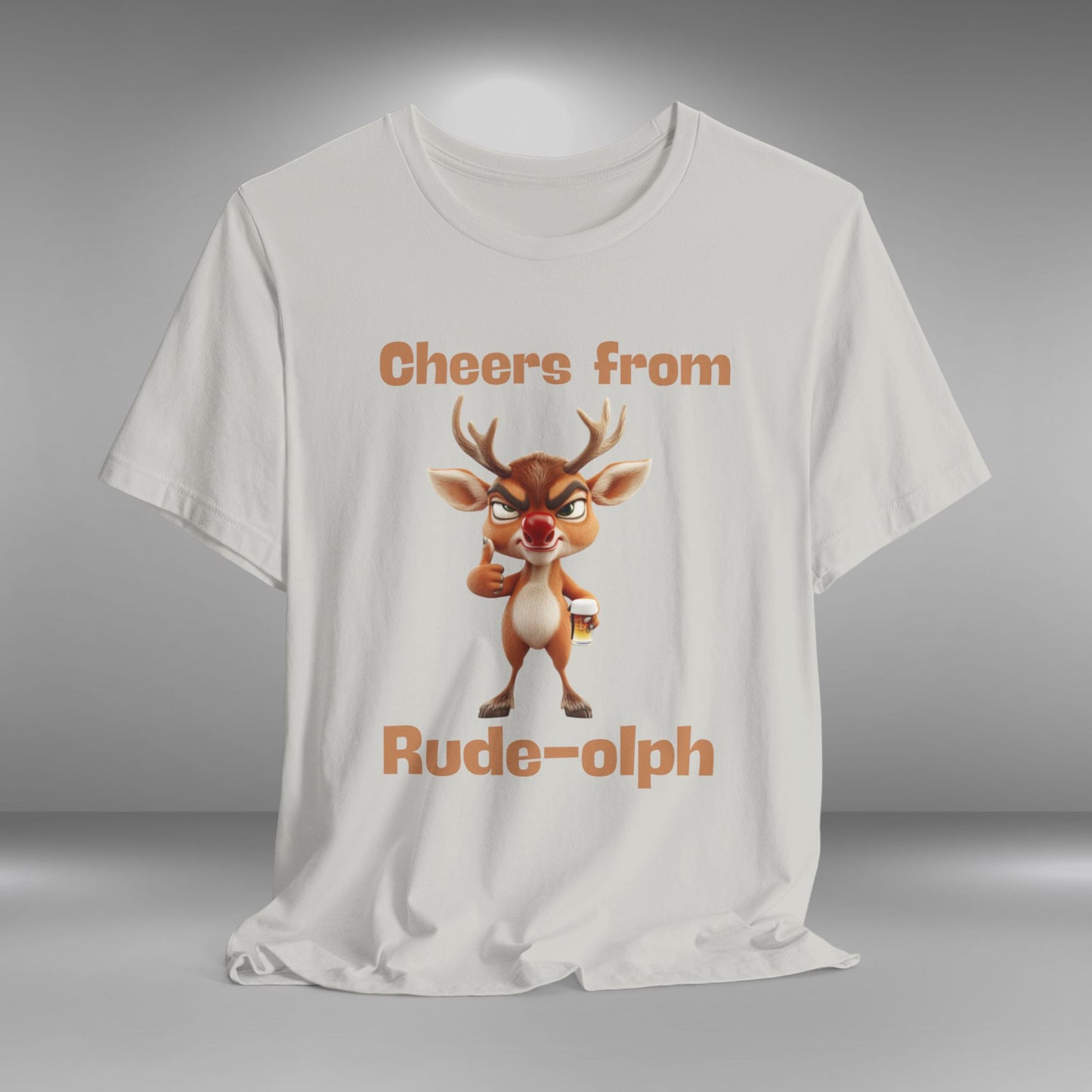 Rude-olph - Christmas T-shirt