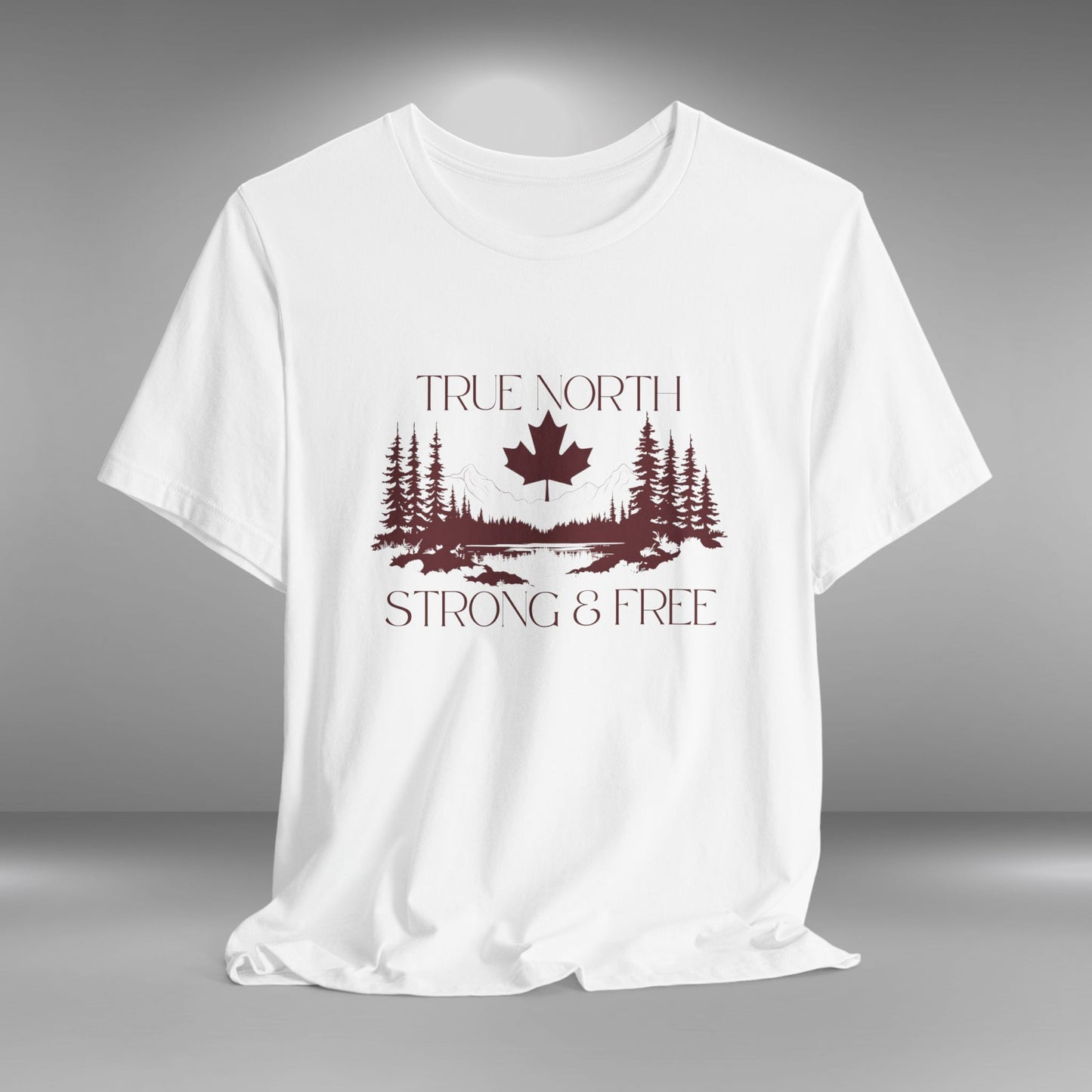 True North Strong and Free - Canadian Eh T-Shirt