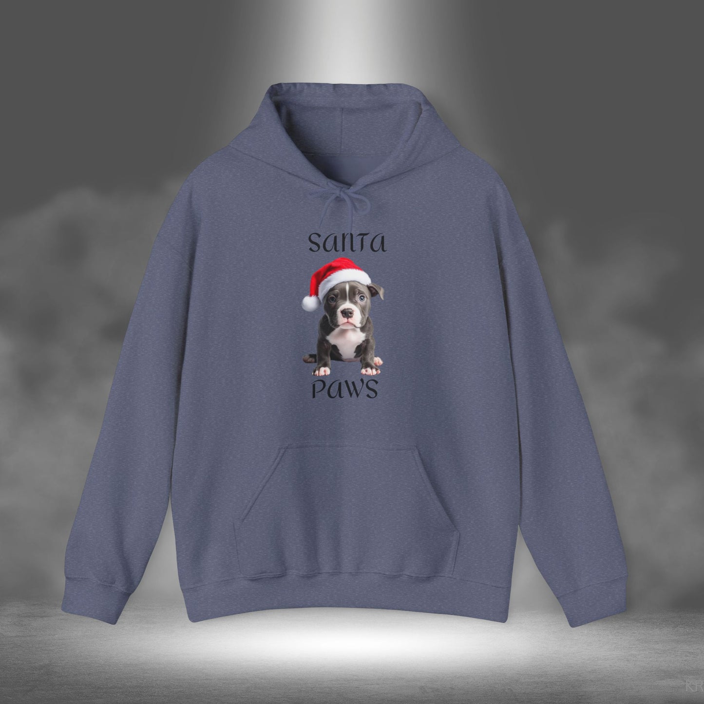 Santa Paws - Pit Bull - Christmas Hoodie