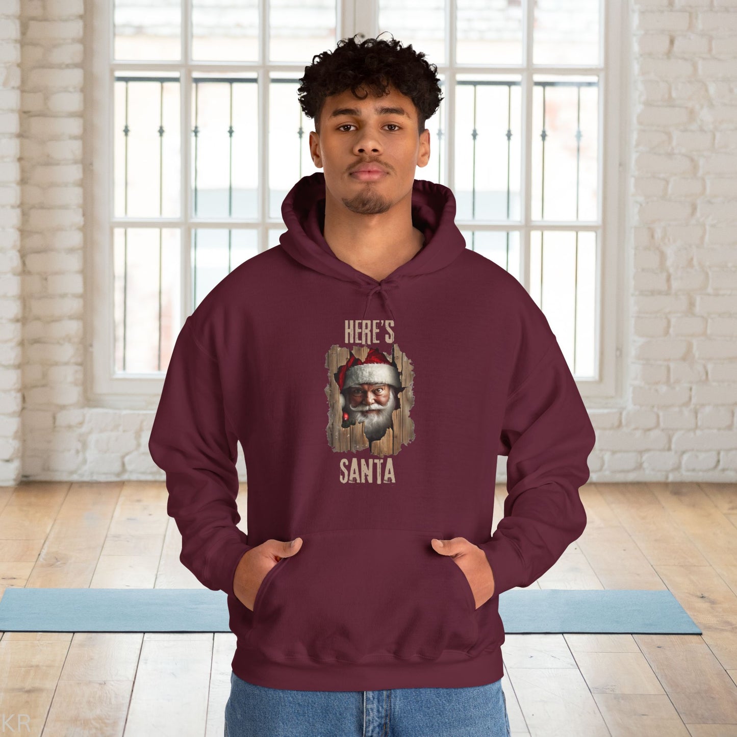 Here's Santa! - Christmas Hoodie