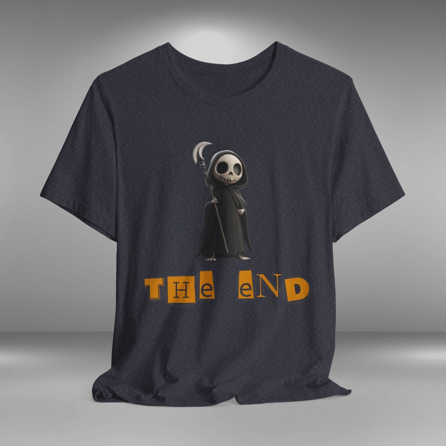 The End! Grim Reaper Halloween T-shirt