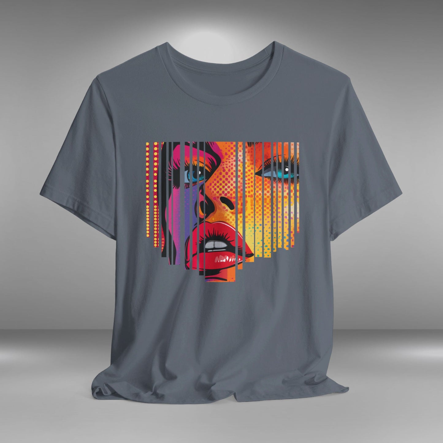 Beautiful Pop Art Face T-shirt