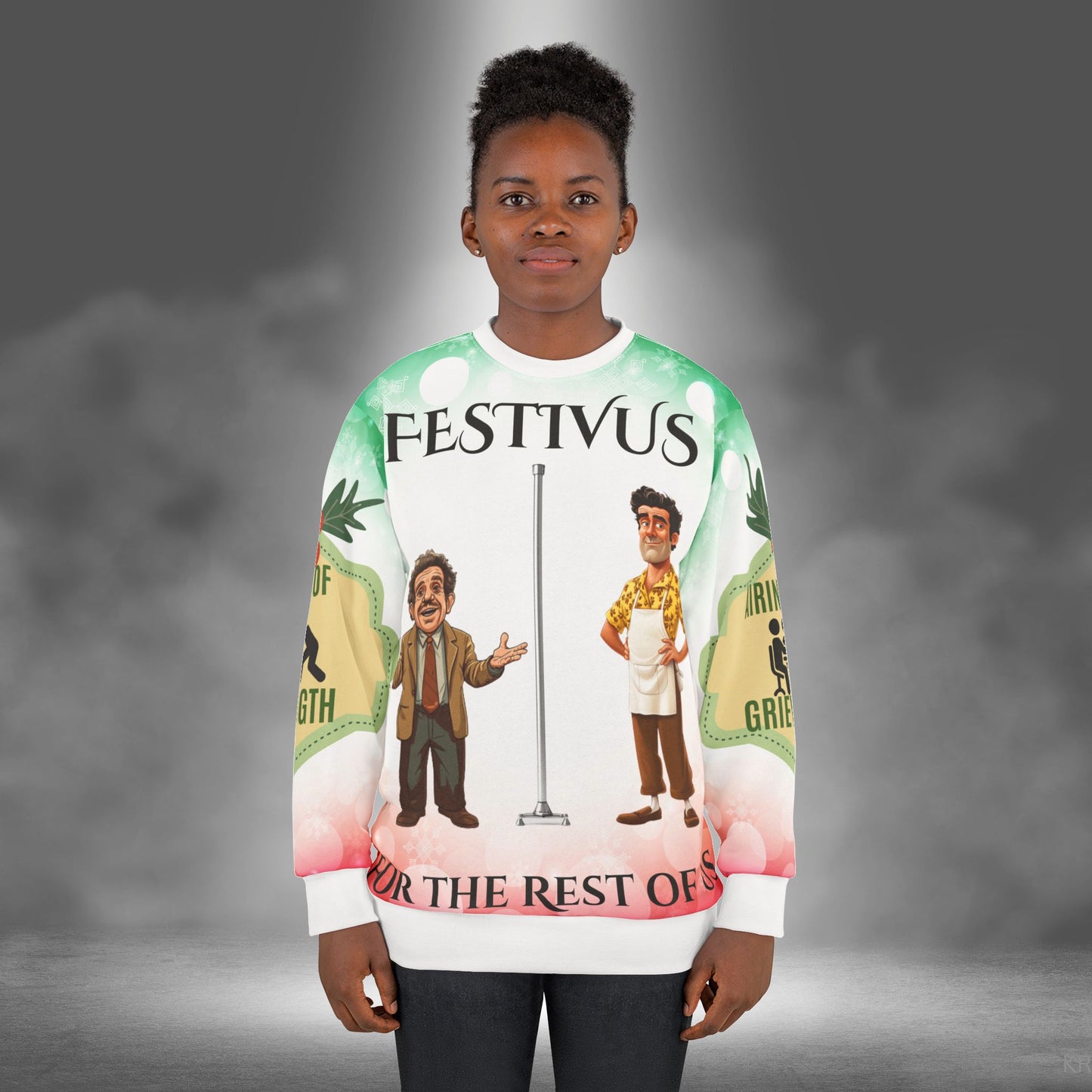 It's a Festivus Miracle! - All Over Print - Ugly Christmas Sweater