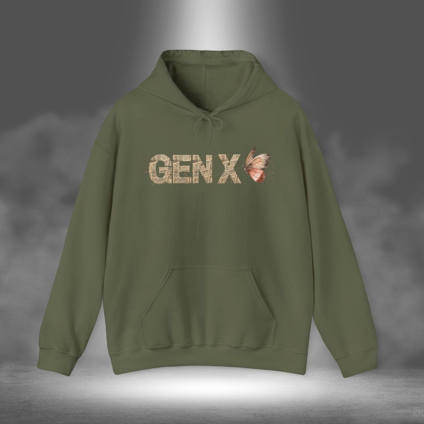 Gen X - Vintage Butterfly Hoodie