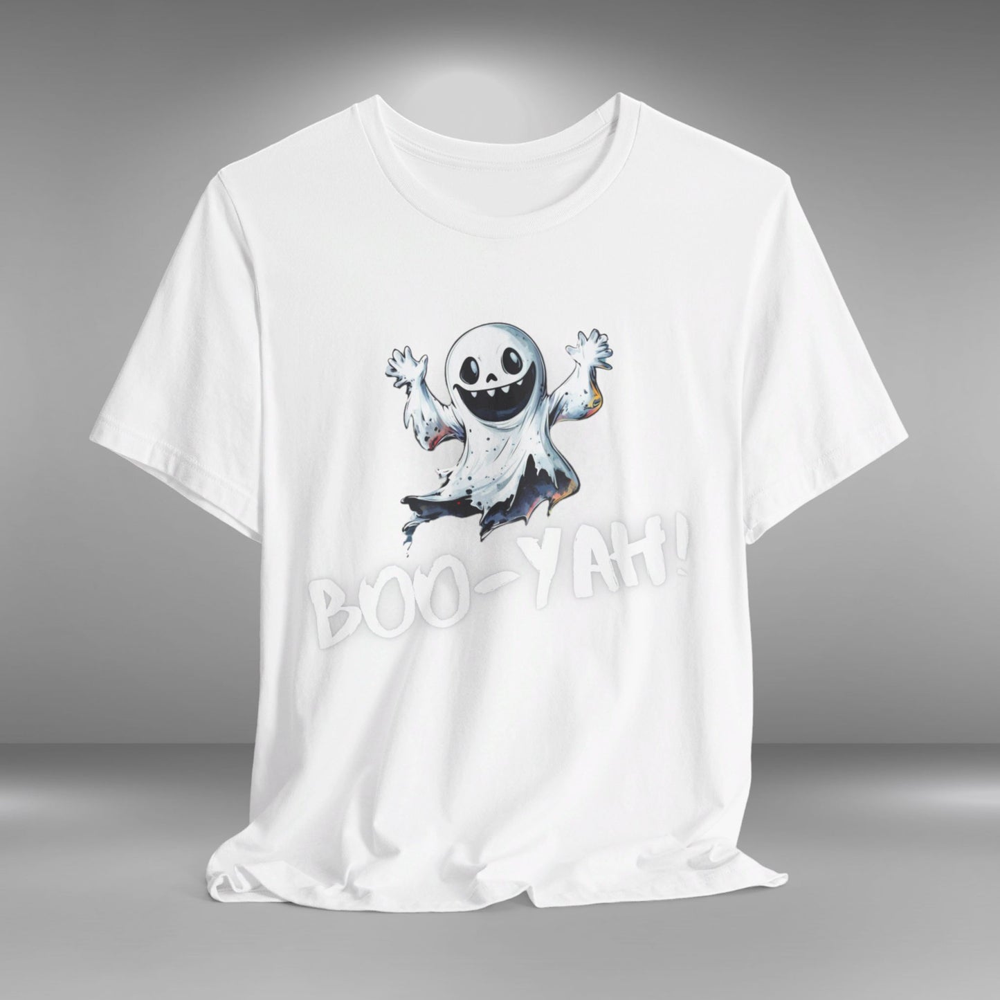 Boo-Yah Ghost Greeting Halloween T-Shirt