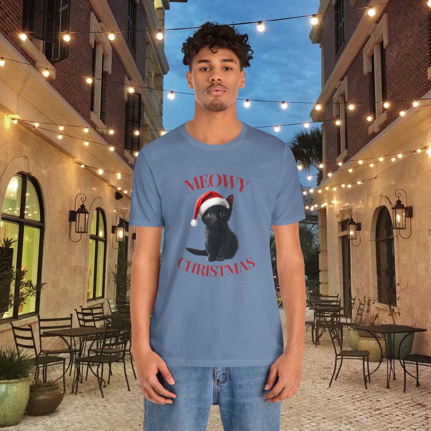 Meowy Christmas - Bombay - Christmas T-shirt