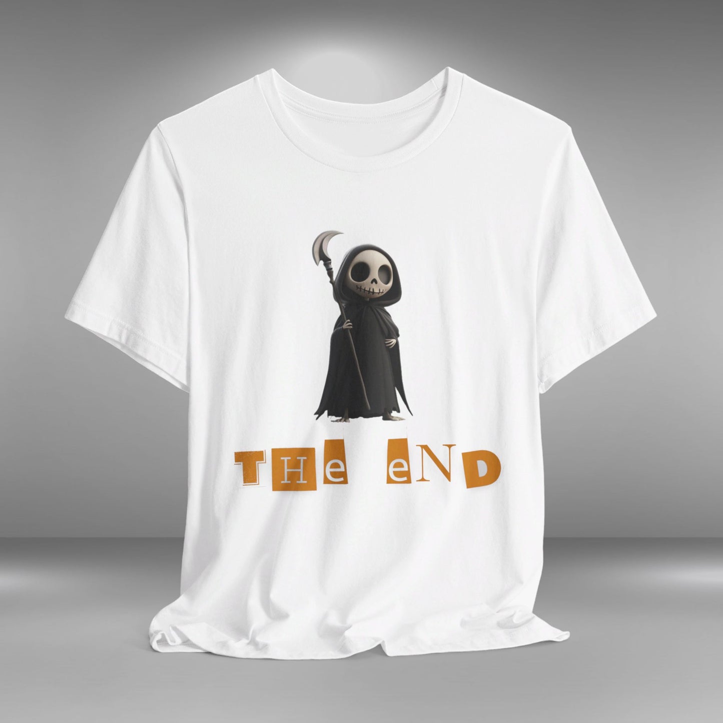 The End! Grim Reaper Halloween T-shirt