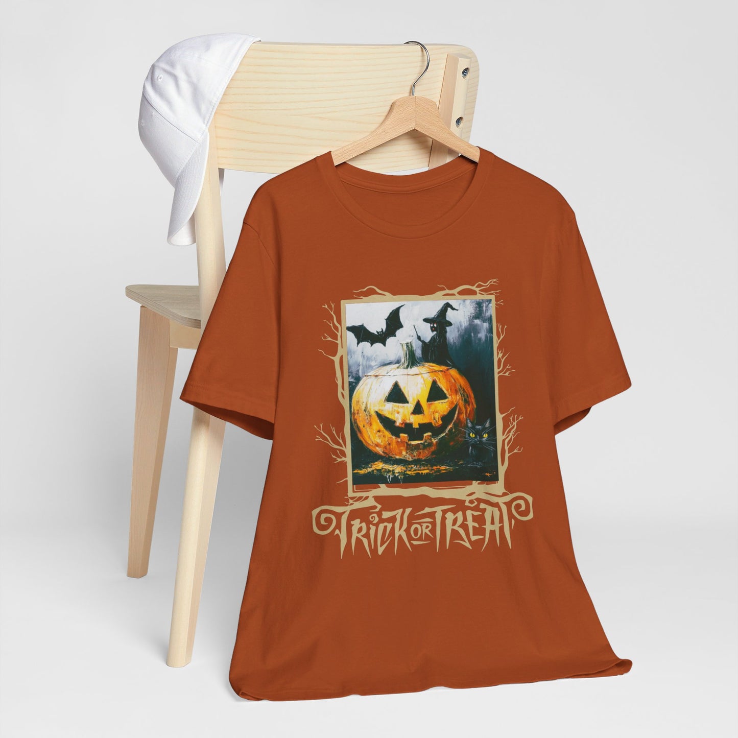 Trick or Treat yo'self to a Jack-o-Lantern Halloween T-shirt