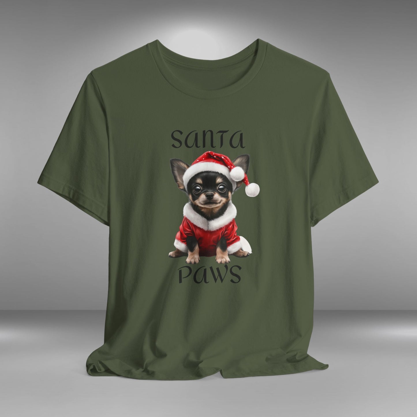 Santa Paws - Chihuahua - Christmas T-shirt