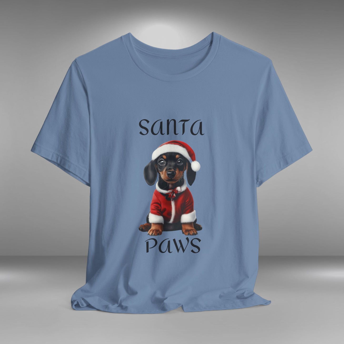 Santa Paws - Daschund - Christmas T-shirt