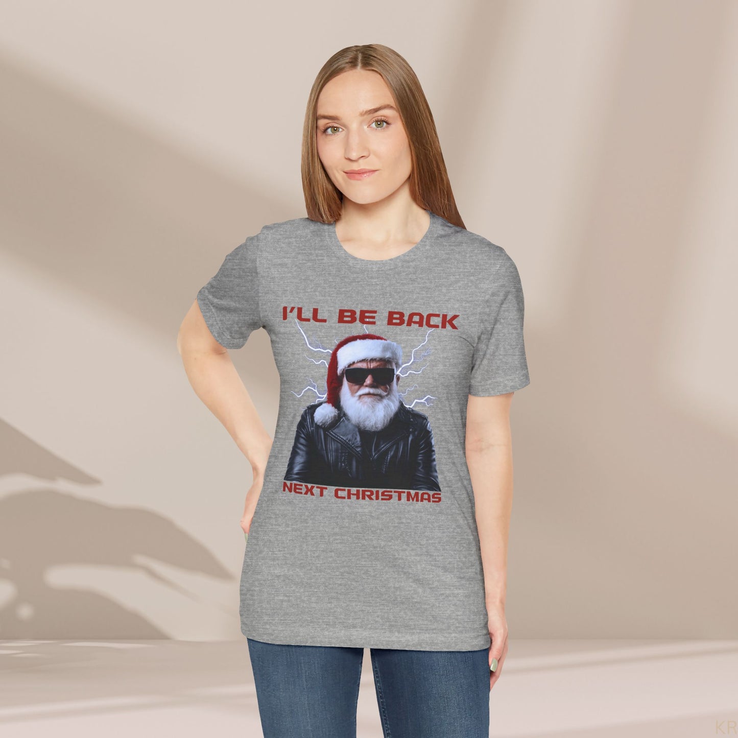 I'll be Back Santa - Christmas T-shirt