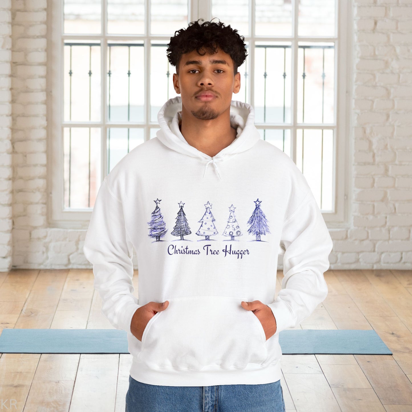 Christmas Tree Hugger - Christmas Hoodie