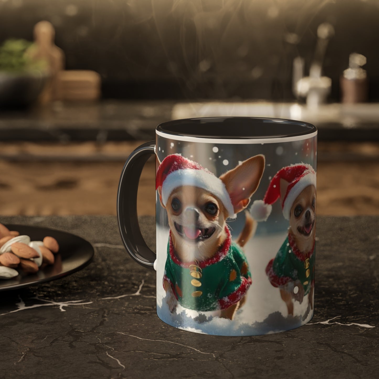 Christmas Chihuahua Elves Mug