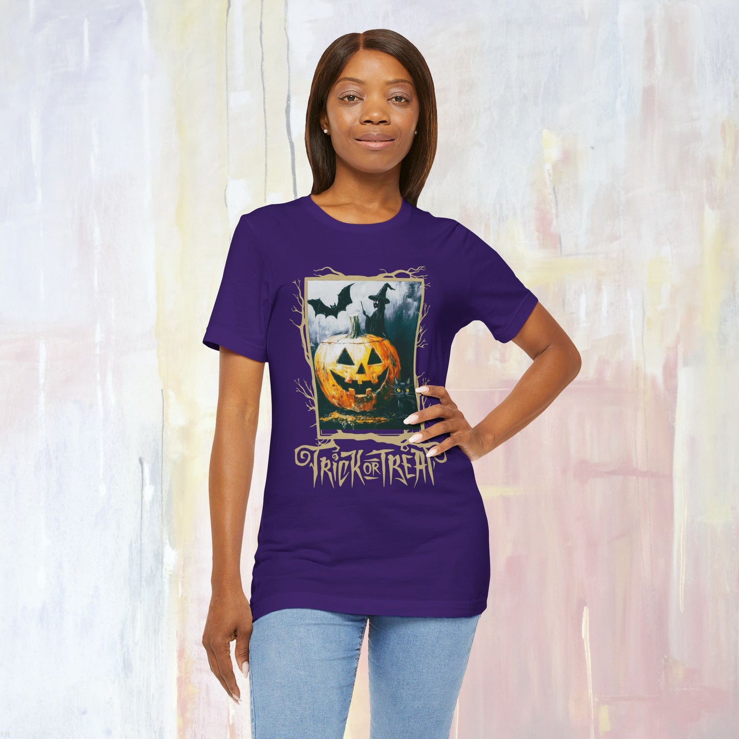 Trick or Treat yo'self to a Jack-o-Lantern Halloween T-shirt