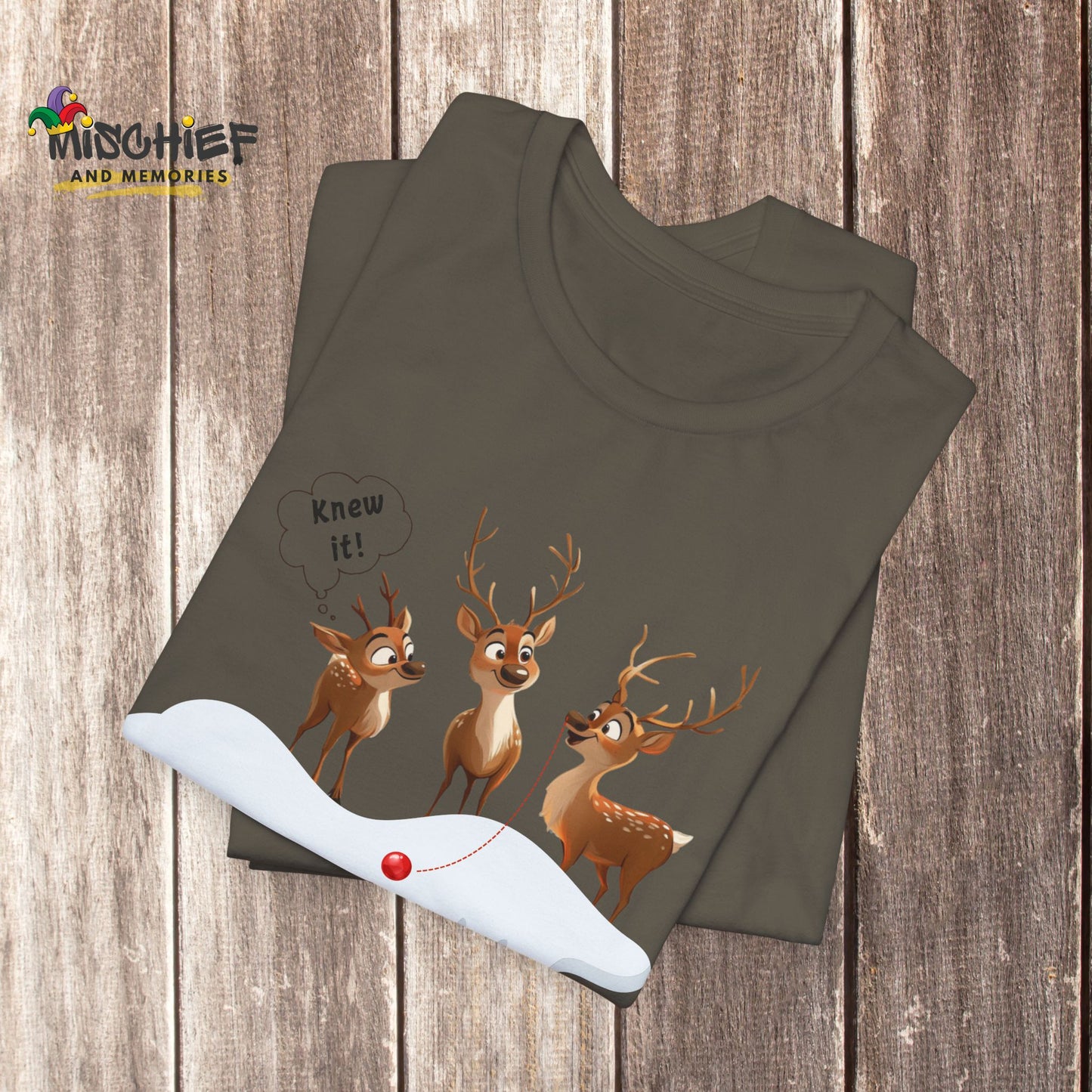 Rudolph Exposed - Christmas T-shirt