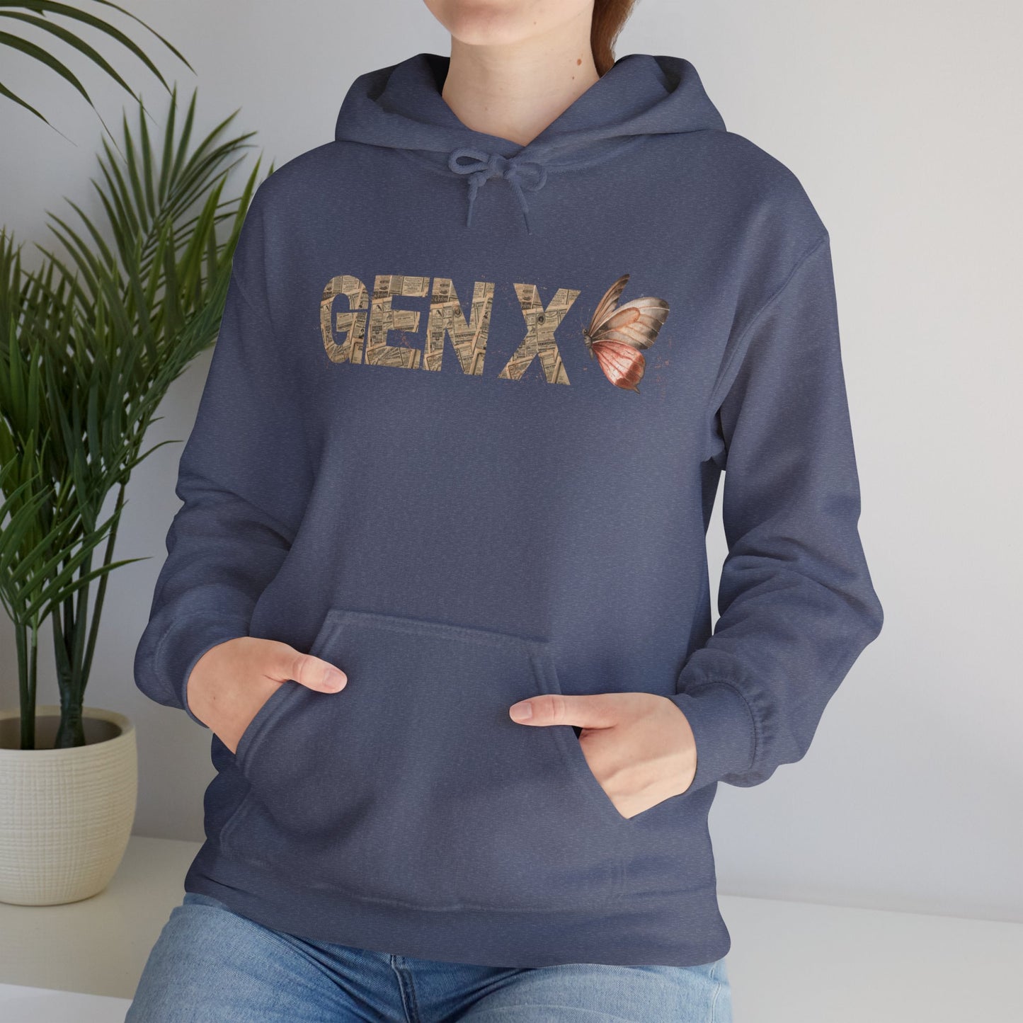 Gen X - Vintage Butterfly Hoodie