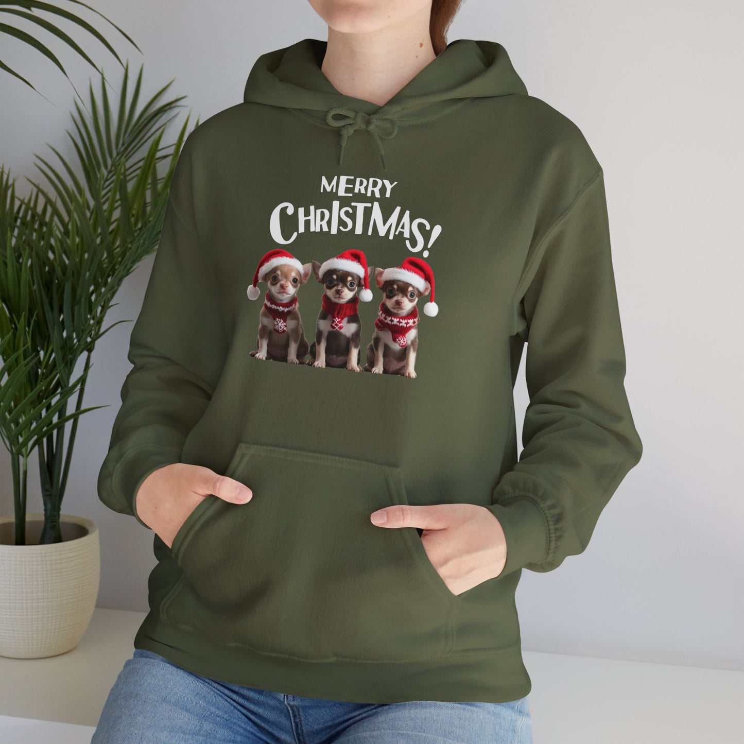 Christmas Chihuahua Hoodie