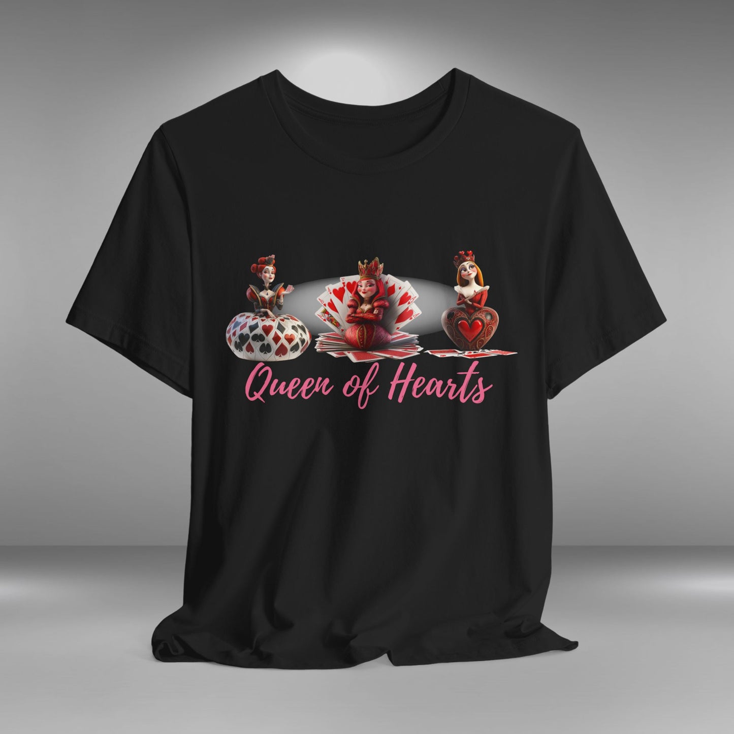 Three Queens of Hearts Valentine's T-Shirt