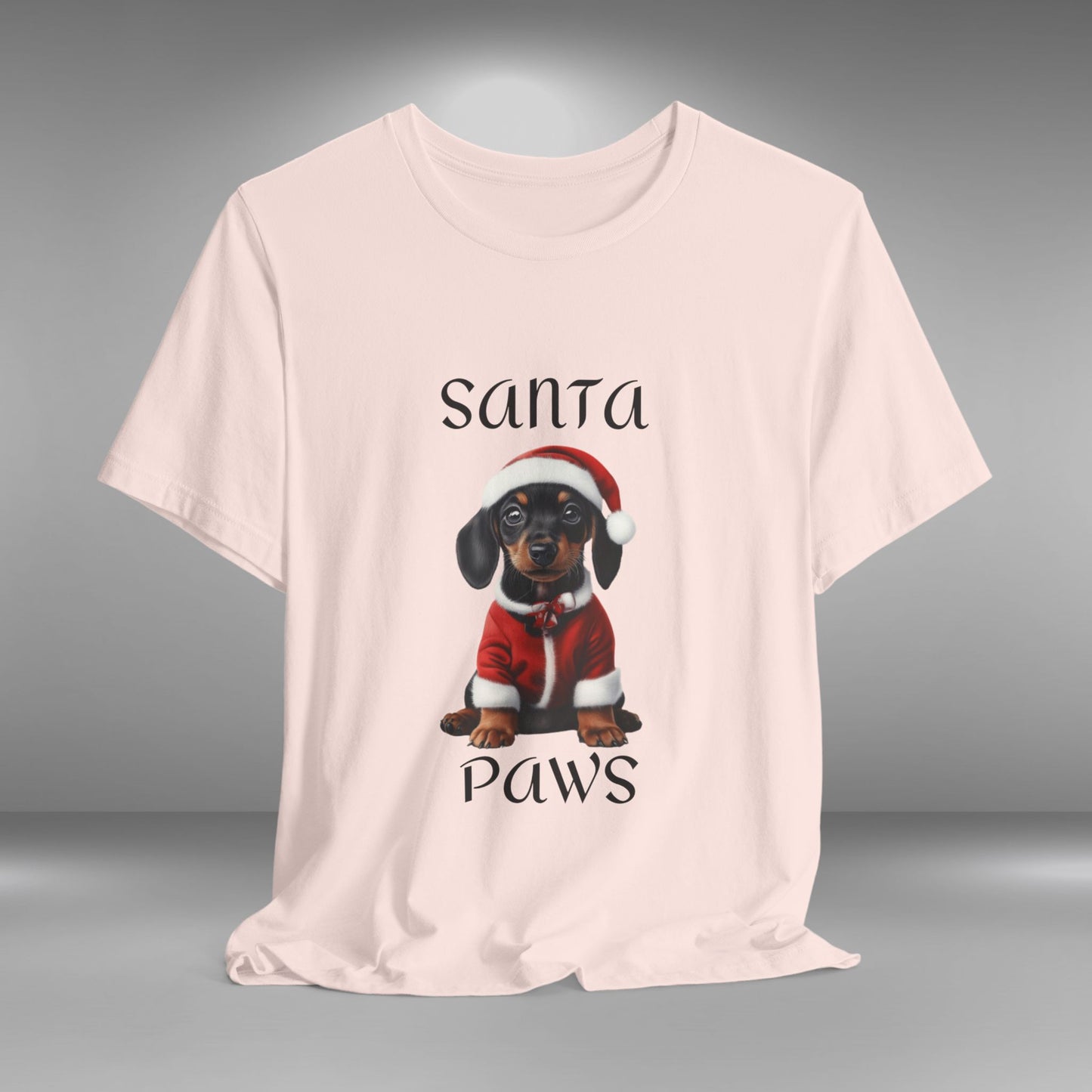 Santa Paws - Daschund - Christmas T-shirt