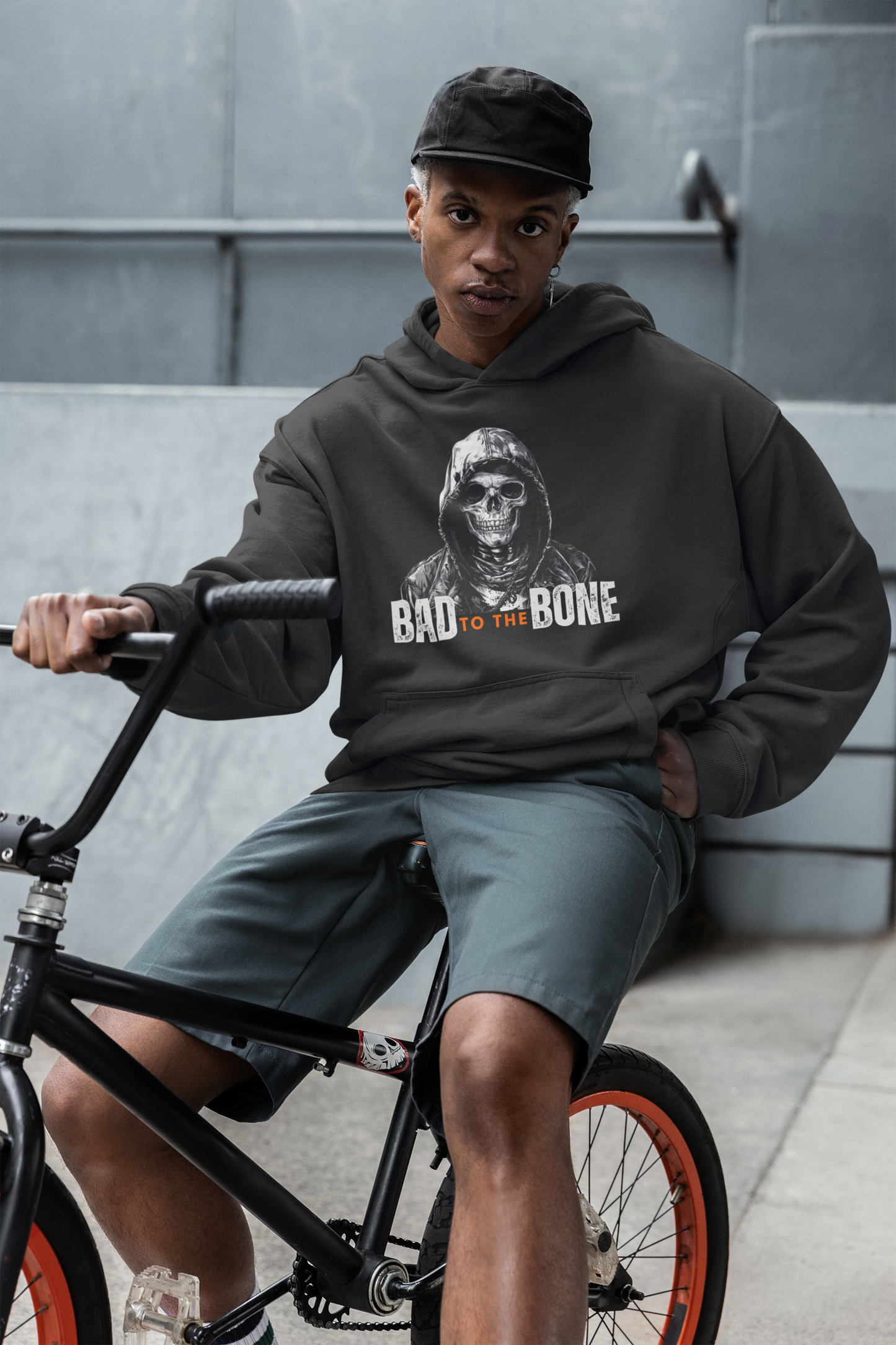 Bad to the Bone - Skeleton Rider Hoodie