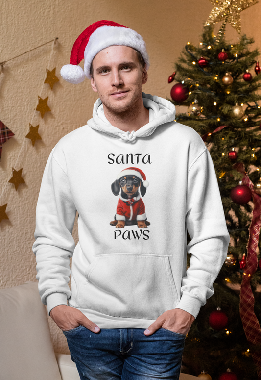 Santa Paws - Dachshund - Christmas Hoodie