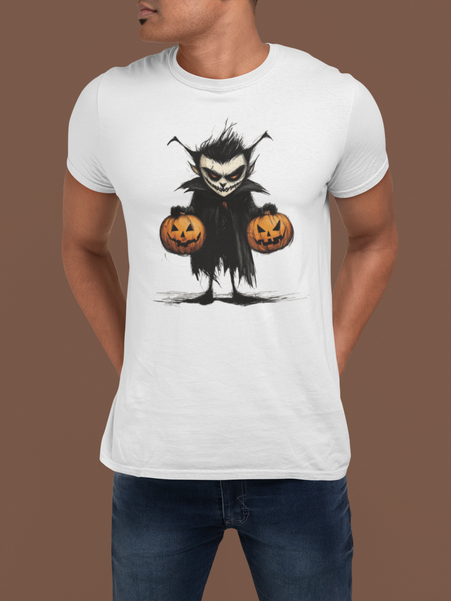 Ghoulish 3D Vampire T-shirt for Halloween Fright!