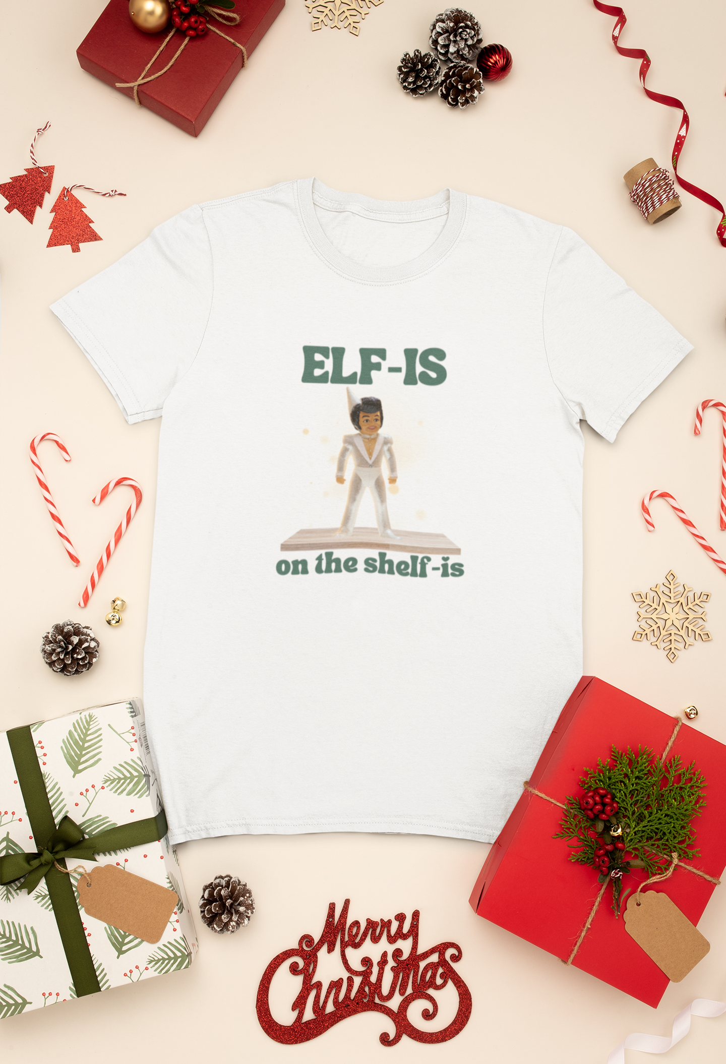 Elf-is on the Shelf-is - Christmas T-shirt