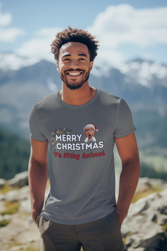 Merry Christmas, Ya Filthy Animal - T-Shirt