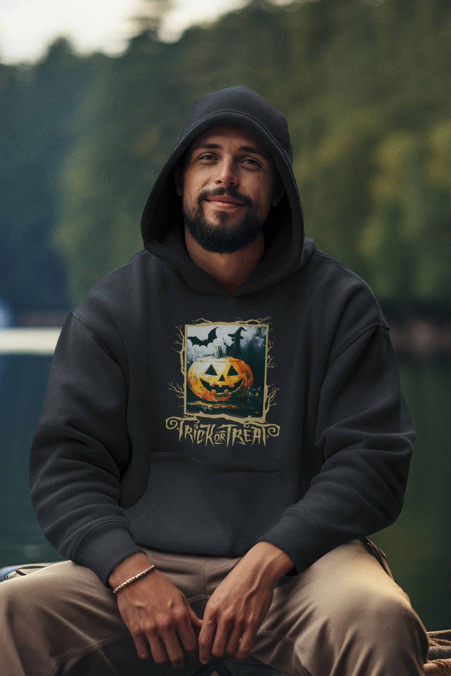 Trick or Treat Vintage Hoodie