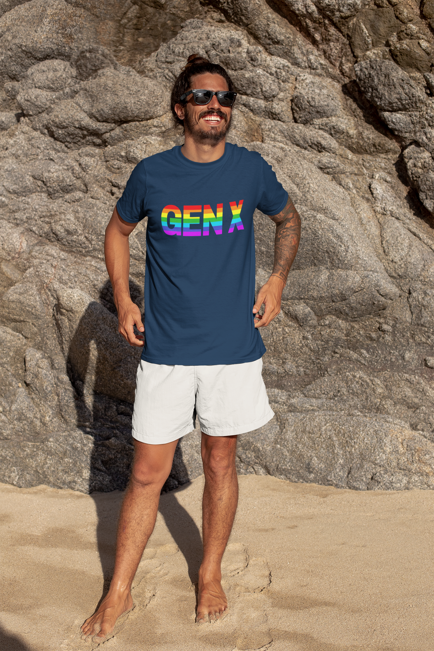 Gen X - Rainbow Design T-shirt