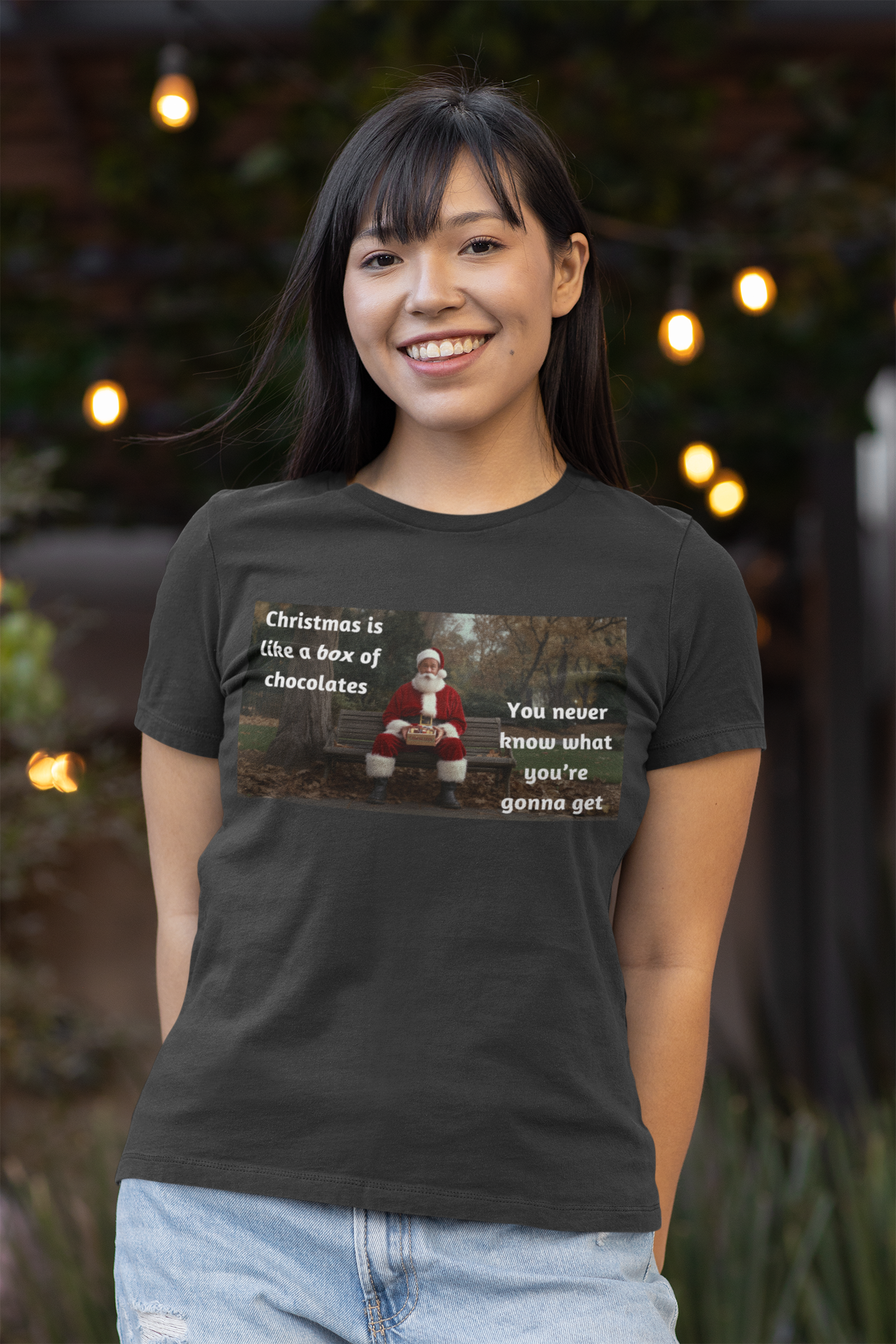 Santa Gump - Christmas T-shirt