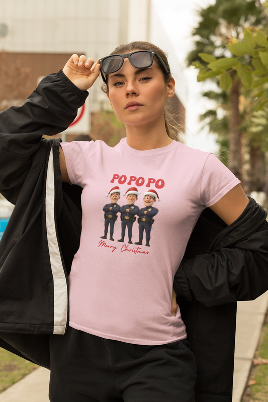 Po Po Po - Christmas T-shirt