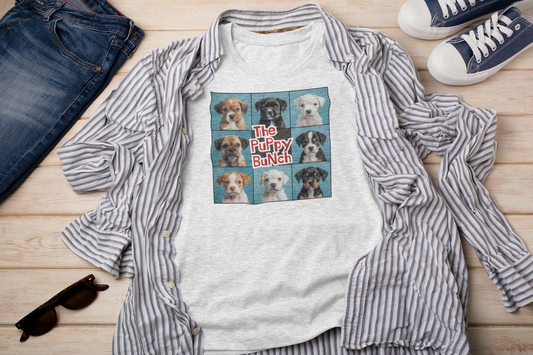 The Puppy Bunch - Retro T-shirt