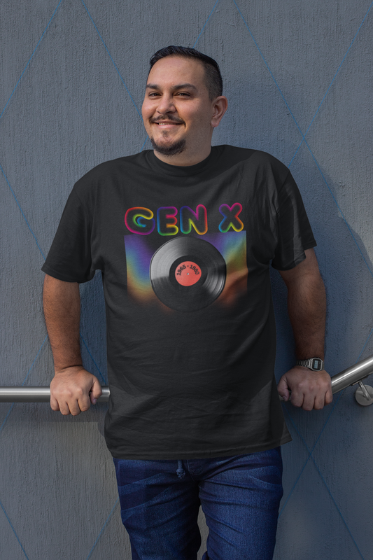 Gen X - Vinyl is Best T-shirt