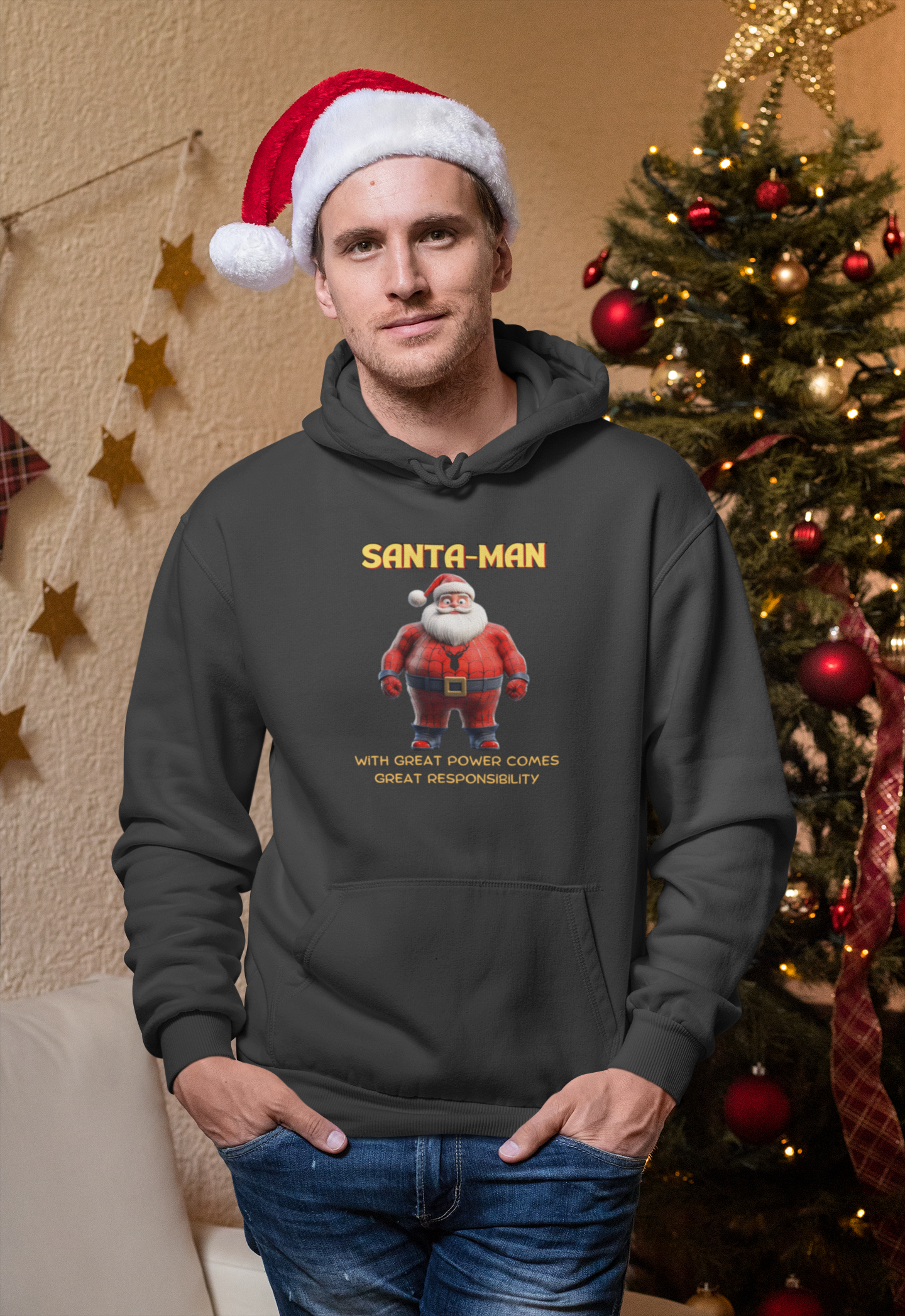 Santa-Man - Christmas Hoodie