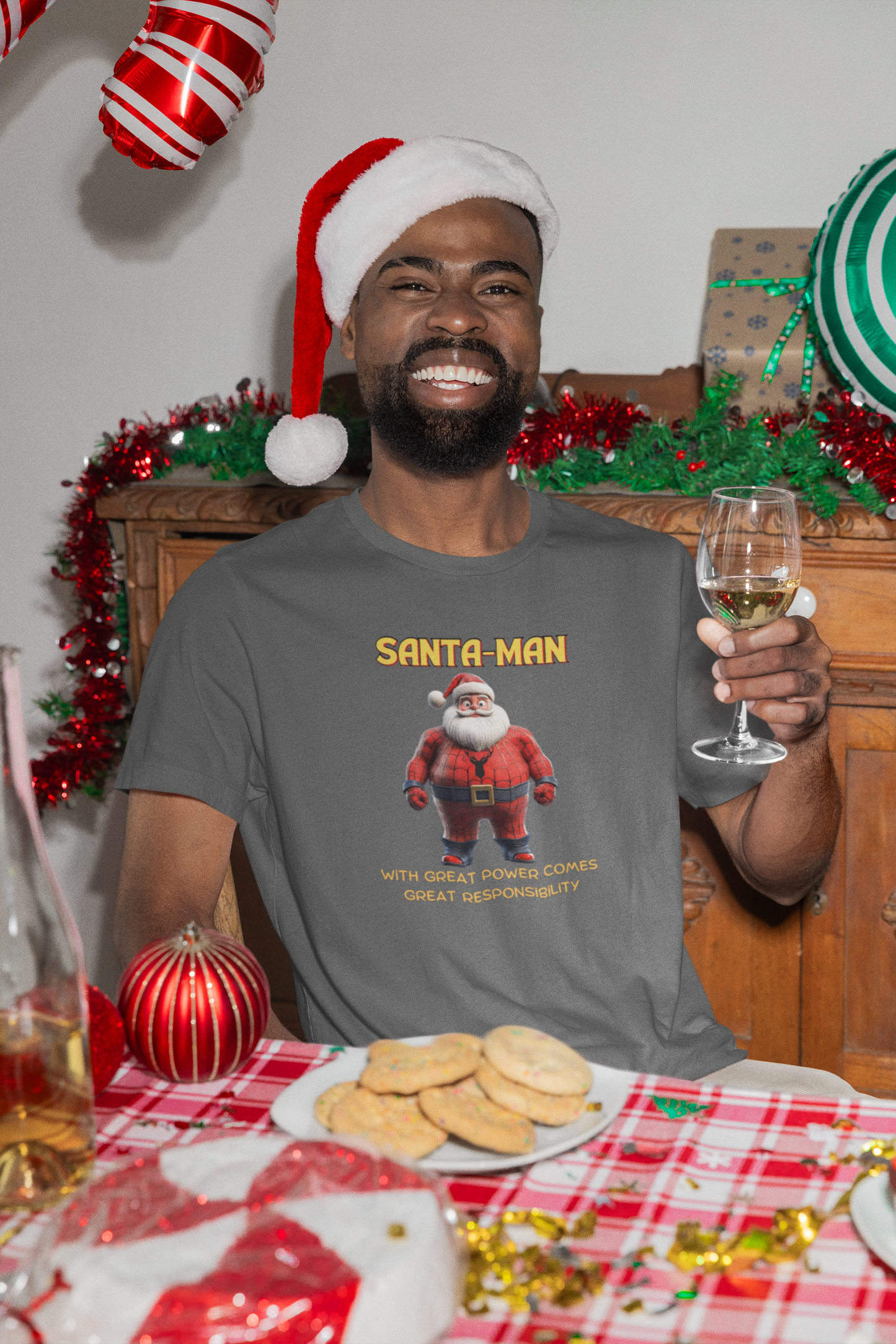 Santa-Man - Christmas T-shirt