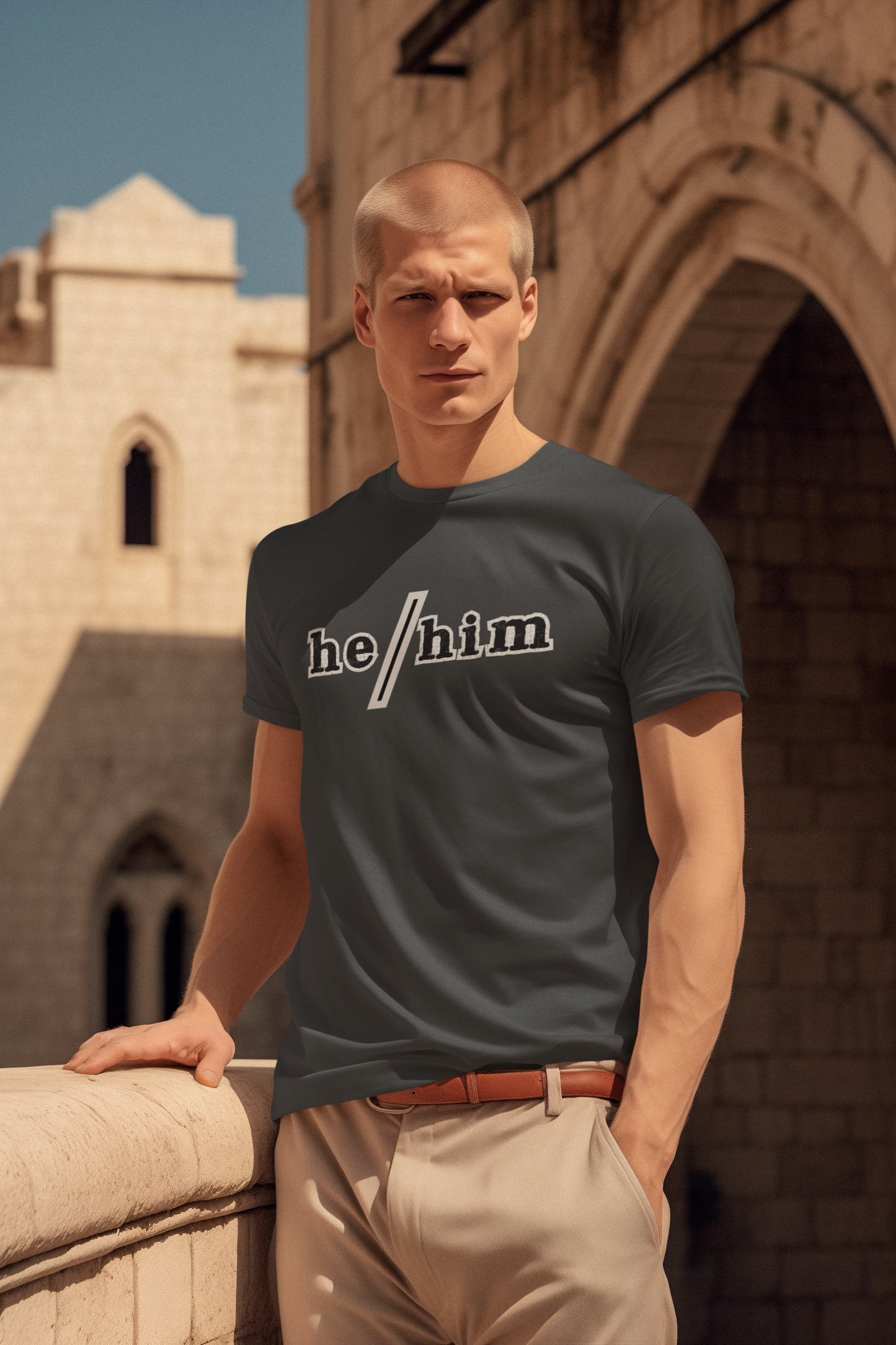 Pronouns - He/Him T-shirt