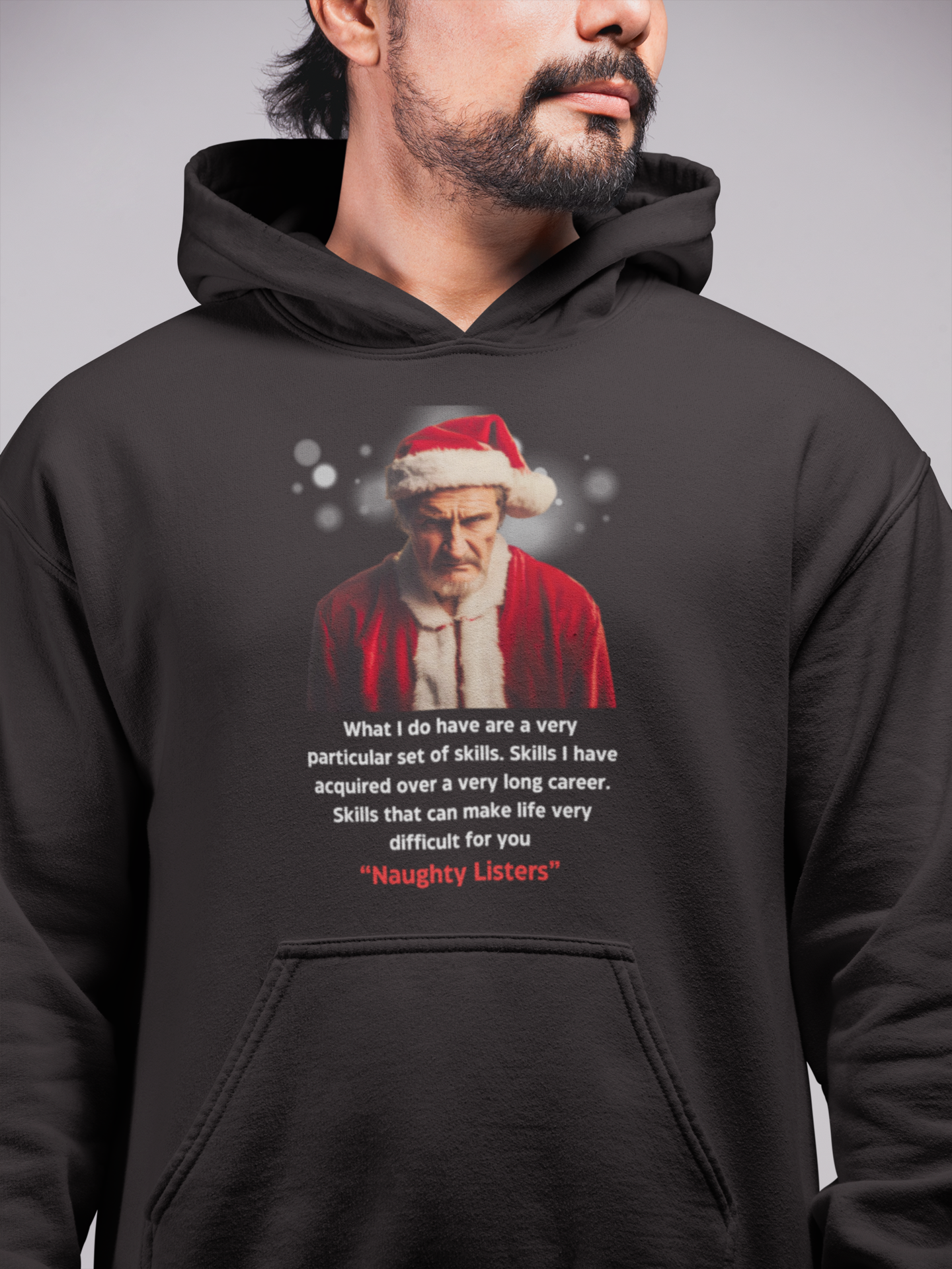 Particular Santa Skills - Christmas Hoodie