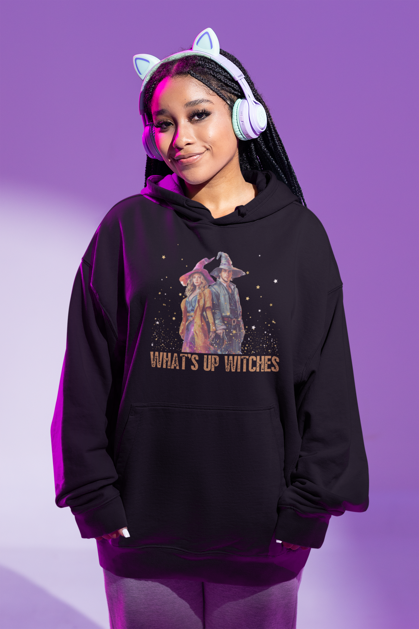 What's Up Witches Halloween Hoodie