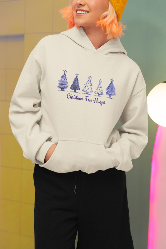 Christmas Tree Hugger - Christmas Hoodie