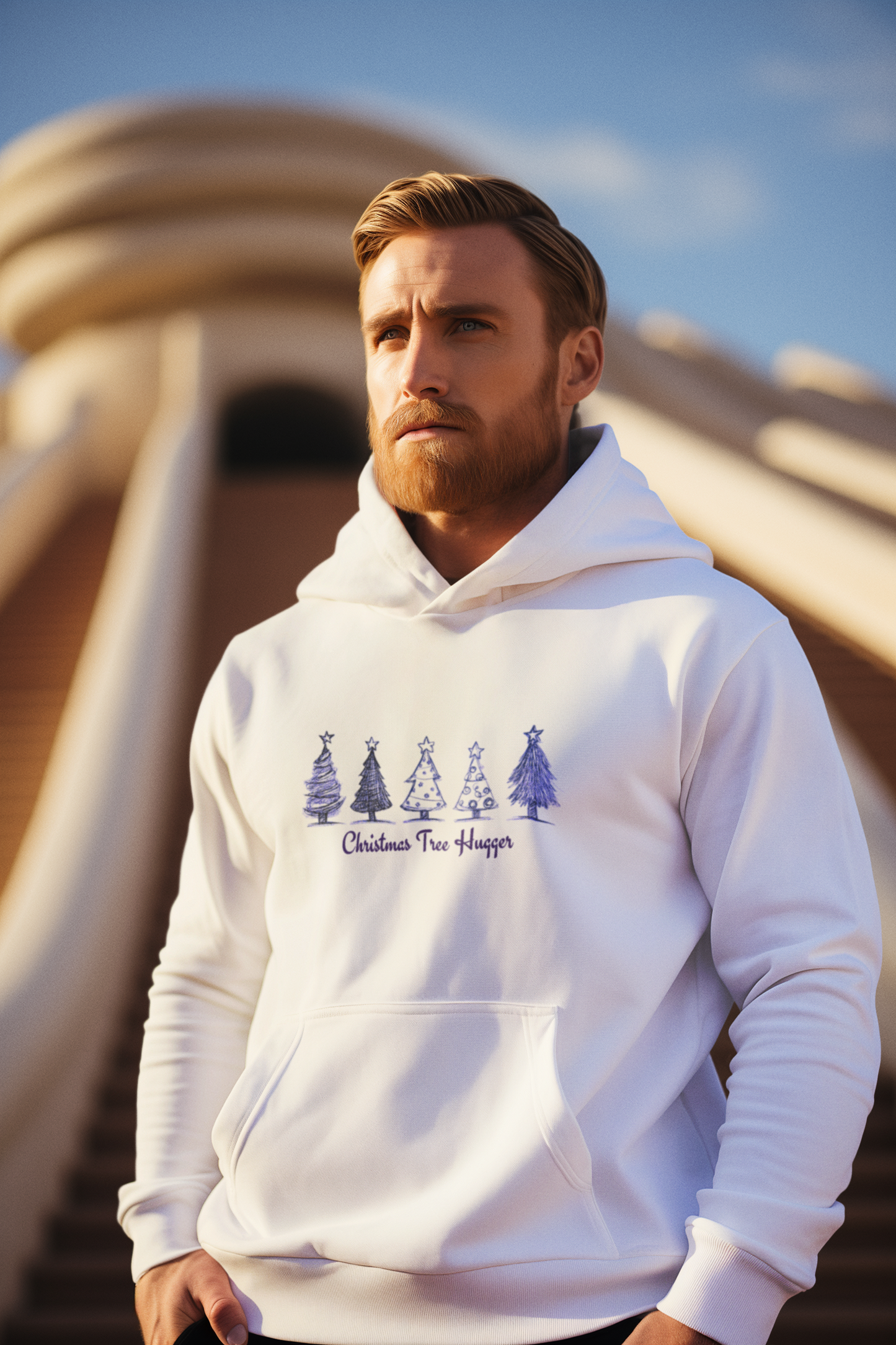 Christmas Tree Hugger - Christmas Hoodie